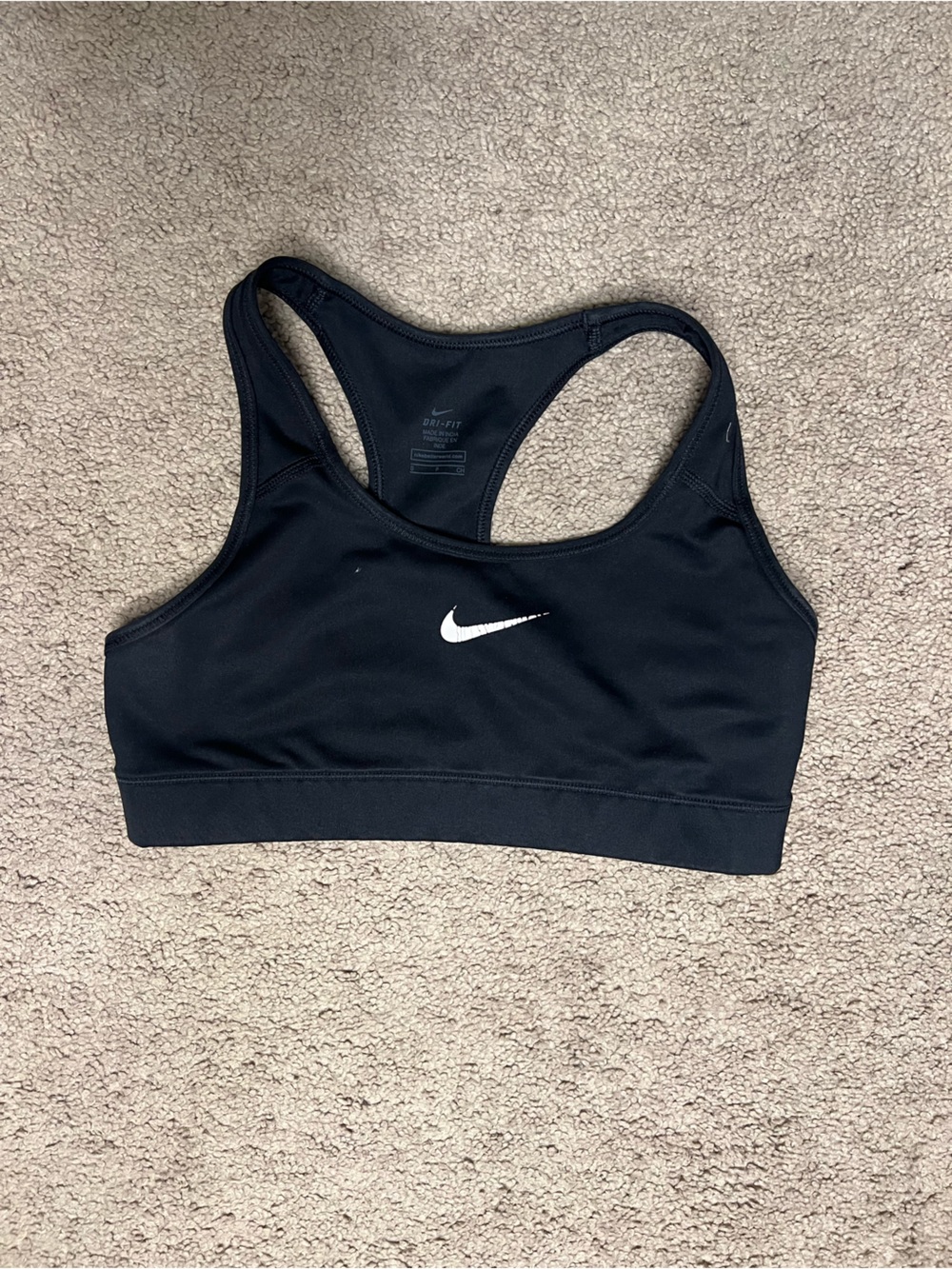 Nike Black Sports Bra